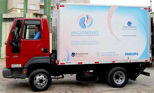 Angiomóvel - Unidade Móvel - Embolution